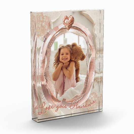 Blush Heirloom Heart Photo Frame Loving Keepsake Fotoblokken (Links)