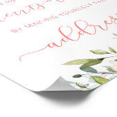 Blush helpen de Drukke ouders Adressen een Envelop Poster (Hoek)