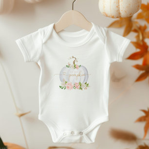 Blush herfst kleine pompoen baby romper