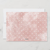 Blush Holiday Tidings Fotokaart Feestdagenkaart (Achterkant)