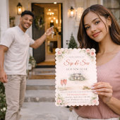 Blush Home Gathering Invitation Kaart