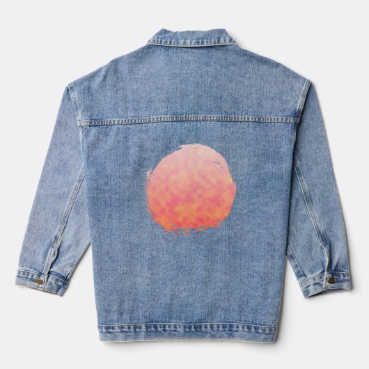Blush Horizon Denim Jacket (Achterkant)