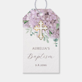 Blush hortensia doop cadeau Labels Cadeaulabel