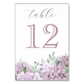 Blush hortensia tafelnummer (Achterkant)