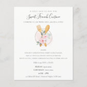 Blush-houten vorkfork bakkerijklasse flyer (Voorkant)