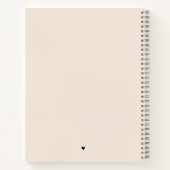 Blush Huwelijksplanner Notitieboek (Achterkant)