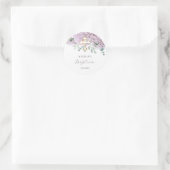 Blush Hydrangea Baptism Sticker (Tas)