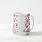 “Blush in the Night” “Pink Whispers on Black” “Sof Koffiemok (Voorkant rechts)