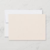 Blush Italiaanse wijn bruidsdouche Bedankkaart (Achterkant)