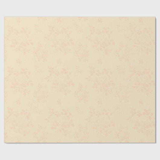 blush ivoor cadeaupapier (Vlak)
