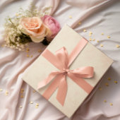 blush ivoor cadeaupapier