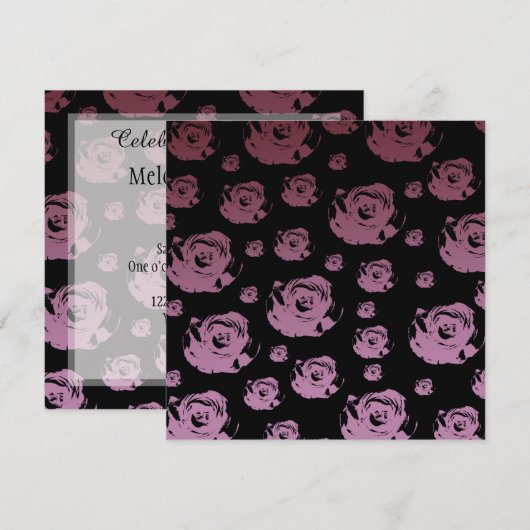 Blush Kaart (Voorkant / Achterkant)