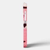 Blush Kilim: Roze Marokkaanse erfgoedkunst Case-Mate iPhone Case (Achterkant / Links)