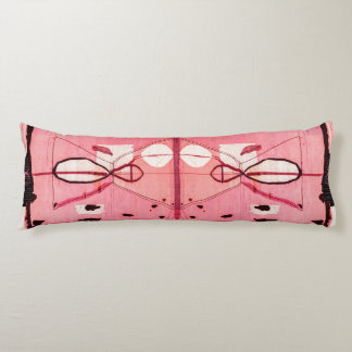 Blush Kilim: Roze Marokkaanse erfgoedkunst Lichaamskussen