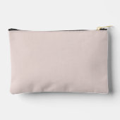 Blush Kleur Bruidsmeisje Script Naam Cosmetische G Etui (Achterkant)