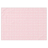 Blush Konijnengezichtjes Tafelkleed (Voorkant (Horizontaal))