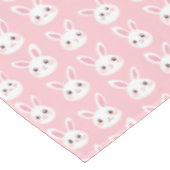 Blush Konijnengezichtjes Tafelkleed (Gekanteld)