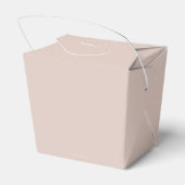 Blush Leaf Motif Happy Thanksgiving Bedankdoosjes (Achterkant)