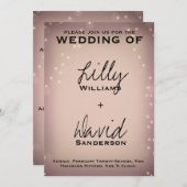 Blush Light - Weddenschap  Kaart (Voorkant / Achterkant)
