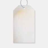 Blush & Lila Bloemen ,Goud Kruis Doop cadeau label Cadeaulabel (Achterkant)