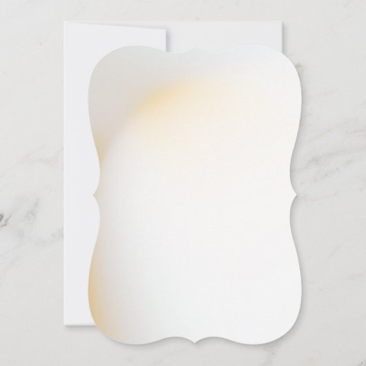 Blush & Lila Bloemen ,Gouden Kruisdoop Uitnodiging (Achterkant)