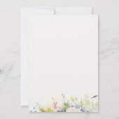 Blush Lila Waterverf Roos Bloemen Bunch Business Notitiekaartje (Achterkant)