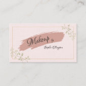 Blush Linen Sage Luxe Bruidsstylist Assistent Visitekaartje (Voorkant)