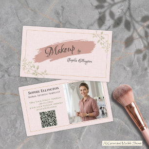 Blush Linen Sage Luxe Bruidsstylist Assistent Visitekaartje