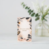 Blush Lint Haarstylist Visitekaartje (Staand voorkant)