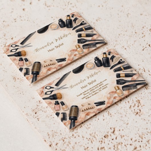 Blush Lint Haarstylist Visitekaartje