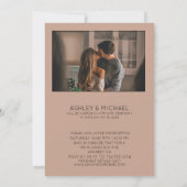 Blush luxe kalligrafie We zijn op zoek naar ontvan Kaart (Achterkant)