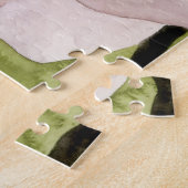 Blush Magnolia Flowers Legpuzzel (Zijkant)