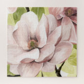 Blush Magnolia Flowers Legpuzzel (Horizontaal)