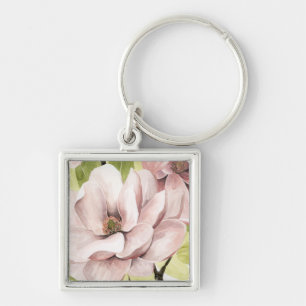 Blush Magnolia Flowers Sleutelhanger