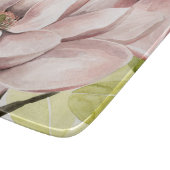 Blush Magnolia Flowers Snijplank (Hoek)