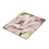 Blush Magnolia Flowers Tegeltje (Zijkant)