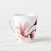 Blush Magnolias Latte Mok (Linkerhoek)