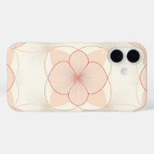 Blush Mandala Bloom Case-Mate iPhone Case (Achterkant (horizontaal))