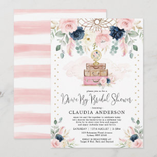 Blush marine Bohemian Travel drive by Vrijgezellen Kaart