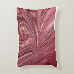 Blush Marmer Elegantie Fleece Deken Accent Kussen