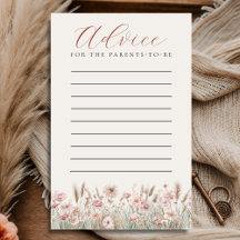 Blush Meadow Advieskaart voor Ouders