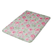 Blush Meadow-Bloeiende Bloemblaadjes Badmat (Gekanteld)
