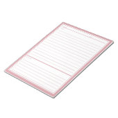 Blush Meeting Notes Notitieblok (Schuin)