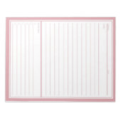 Blush Meeting Notes Notitieblok (Voorkant)