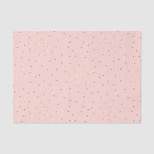 Blush met Roos Gold Polka Dot Tissue Paper Tissuepapier