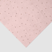 Blush met Roos Gold Polka Dot Tissue Paper Tissuepapier (Detail)