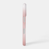 Blush Metallic 3D Lelie Bloem iPhone 16 Hoesje (Rechterkant)