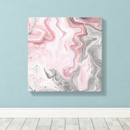 Blush Minerals Canvas Afdruk (Insitu (Houten vloer))