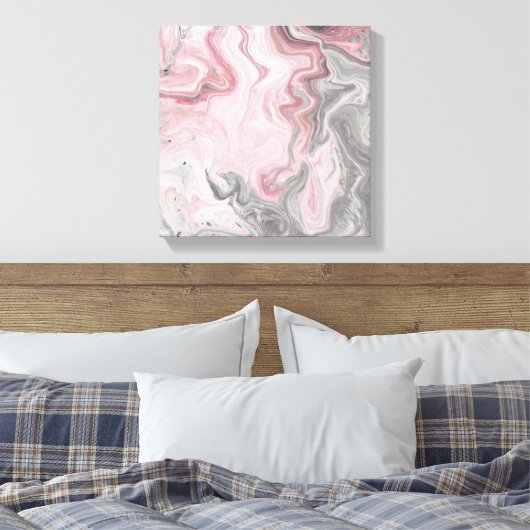 Blush Minerals Canvas Afdruk (Insitu (Slaapkamer))