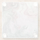 Blush Minerals Glazen Onderzetter (Achterkant)